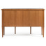 Windsor Crotch Walnut Breakfront Sideboard
