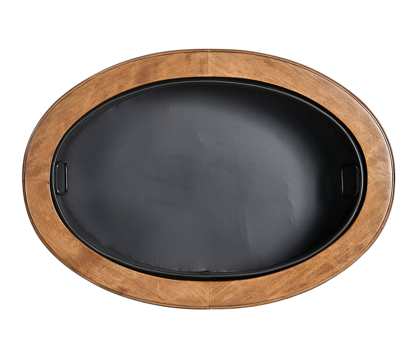 LDS Custom Oval Trough Planter - LDS Taylorsville Temple