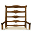 Casual Ladder Back Arm Chair