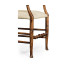 Casual Ladder Back Arm Chair