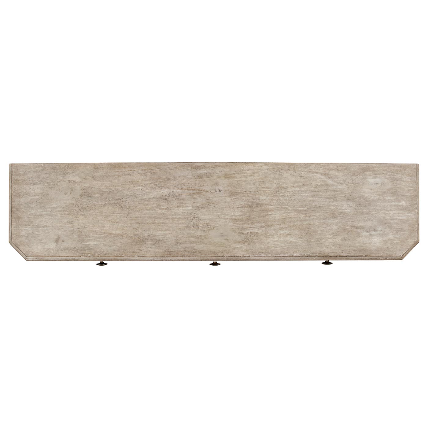 Rustic Grey Three Drawer Large Console Table