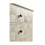 Whitewash Driftwood Small Chest of Drawers