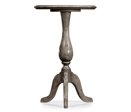 Antique Dark Grey Tall Cocktail Table