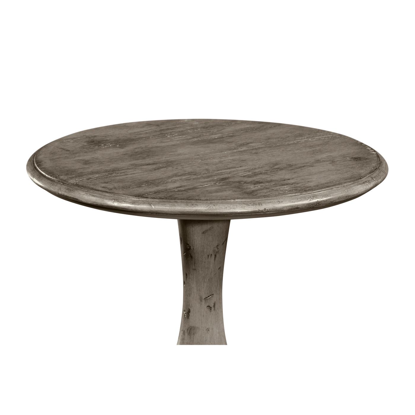 Antique Dark Grey Tall Cocktail Table