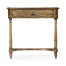 Medium Driftwood Small Console Table with Drawer
