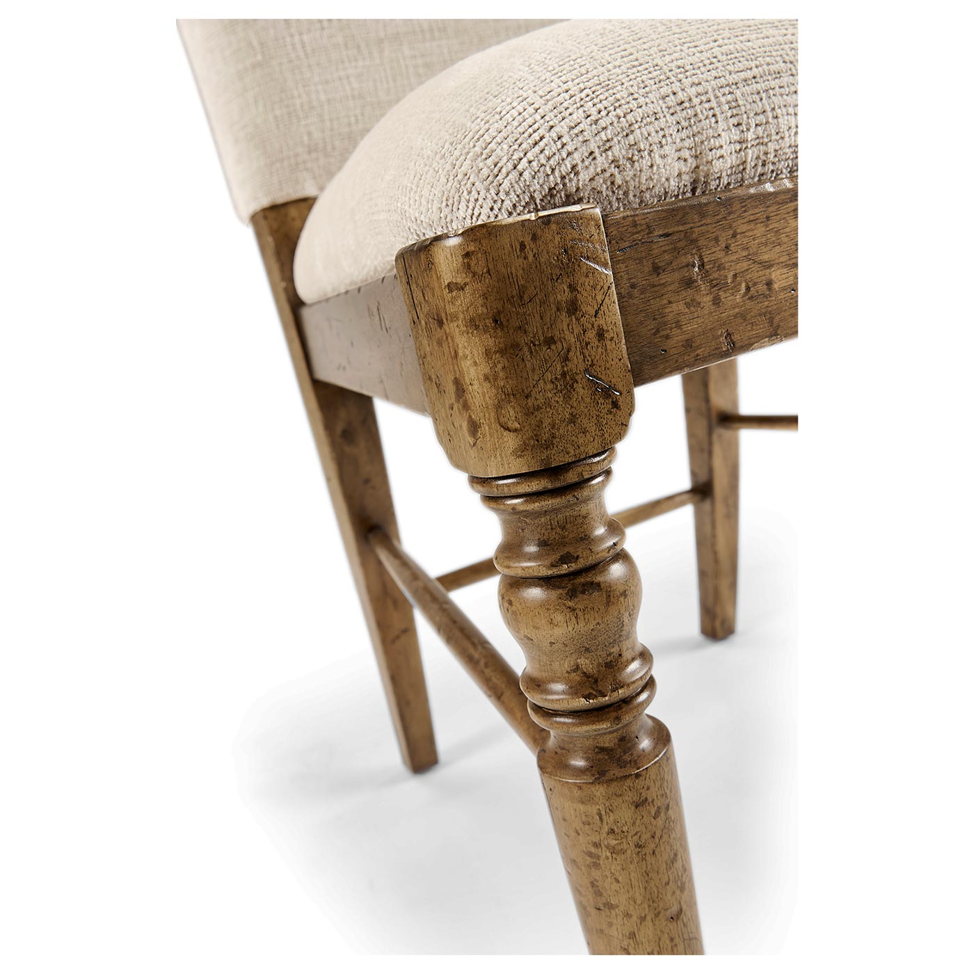 Casual Upholstered Dining Side Chair