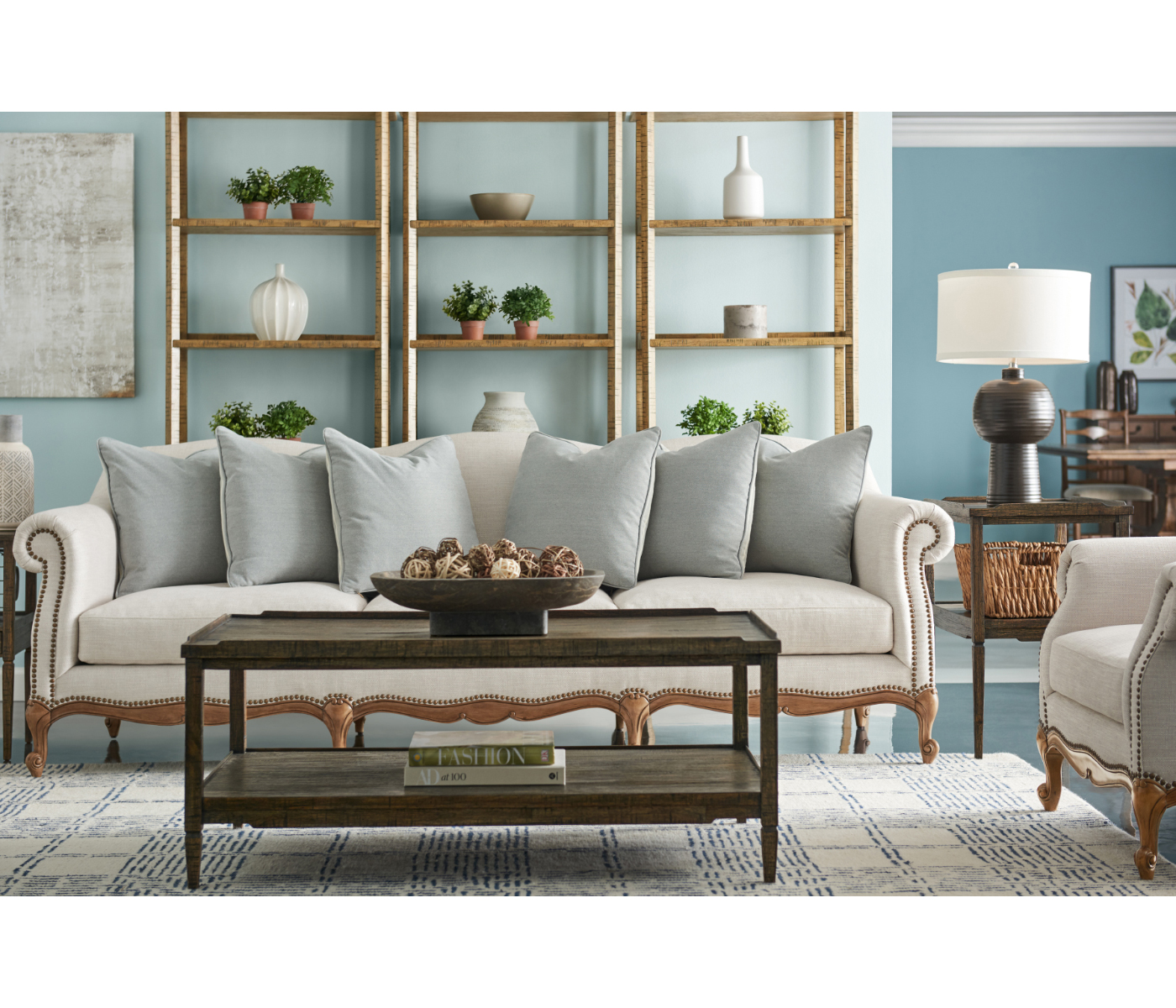 Casual Distressed Coffee Table