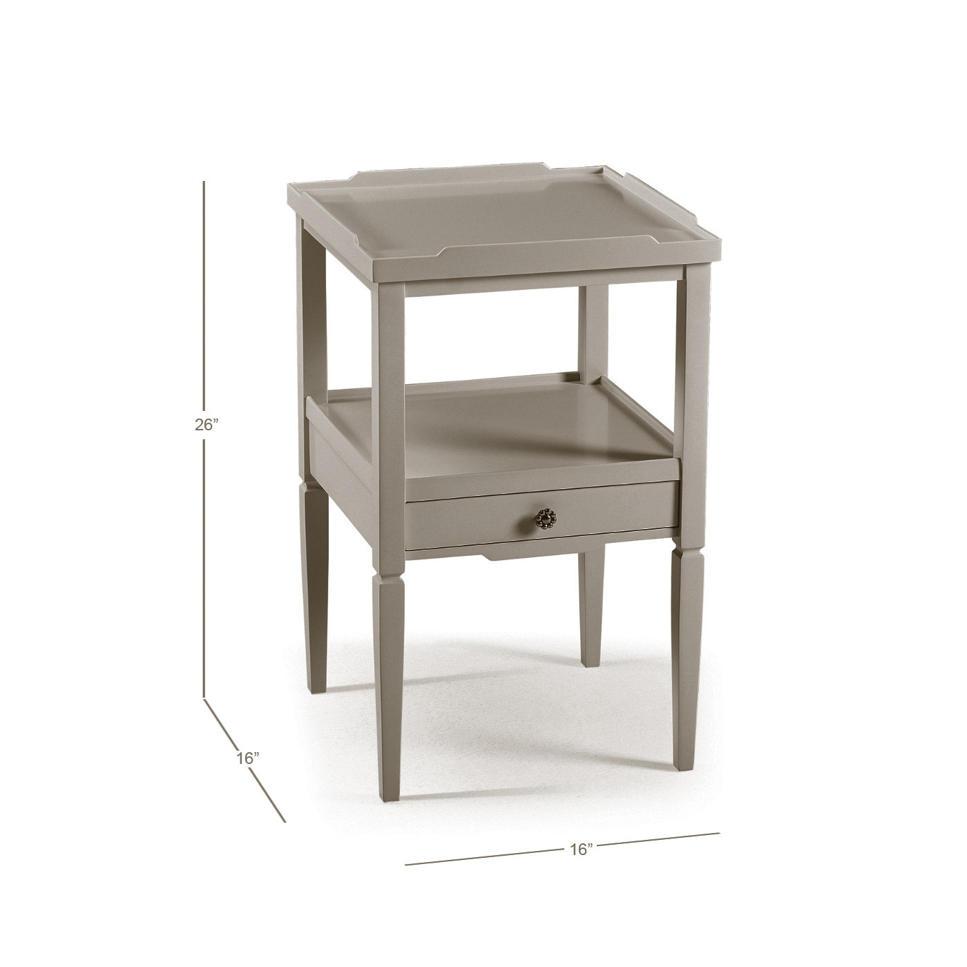 Remanence Square Side Table