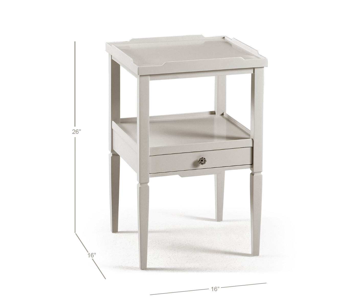 Remanence Square Side Table