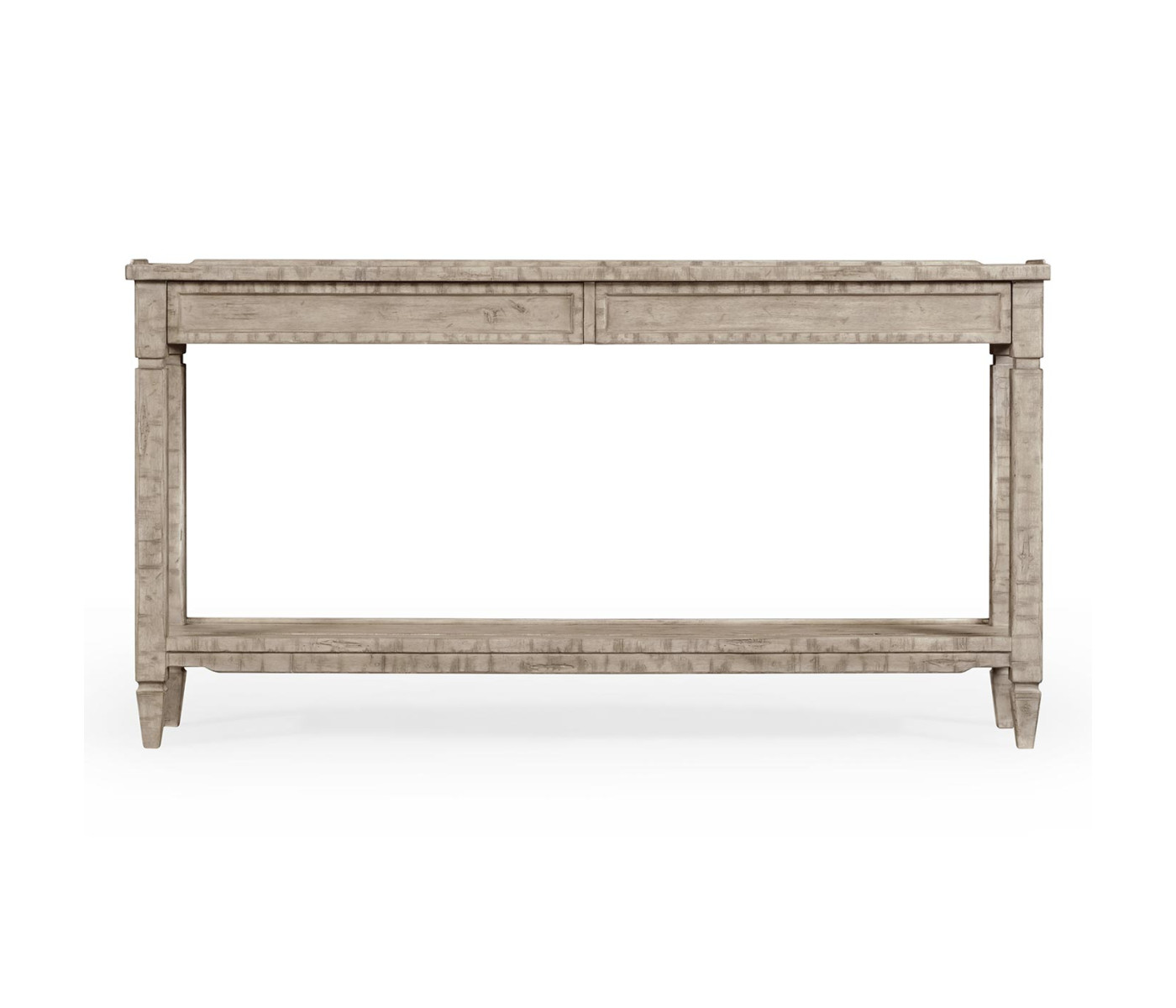 Console Table with Drawer in Rustic Grey