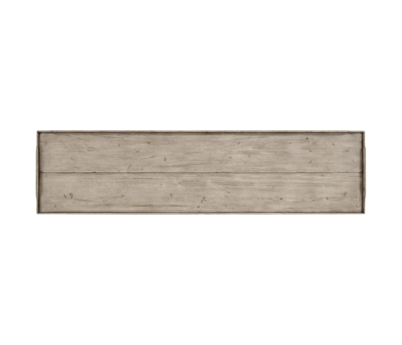 Console Table with Drawer in Rustic Grey