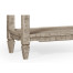 Console Table with Drawer in Rustic Grey