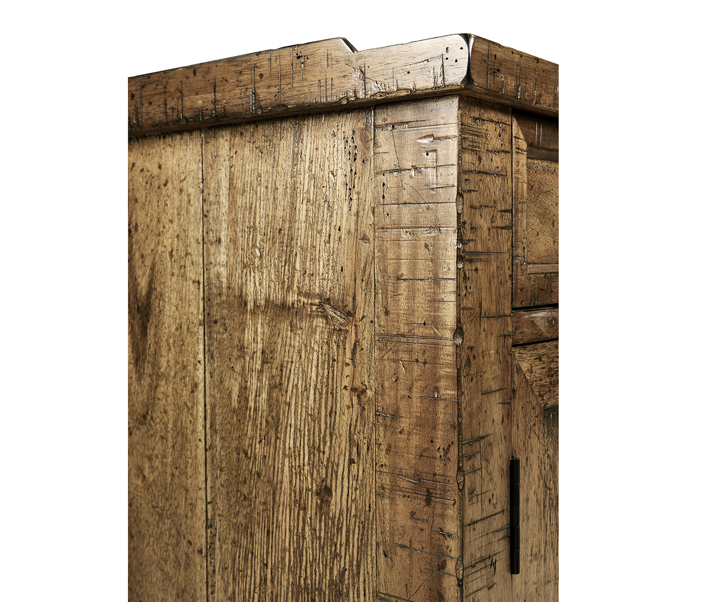 Casual Medium Driftwood Four Door Sideboard