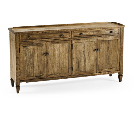 Casual Medium Driftwood Four Door Sideboard