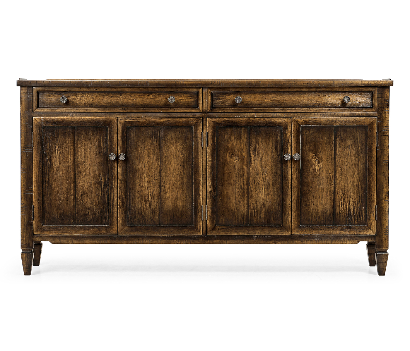 Casual Golden Ale Four Door Sideboard