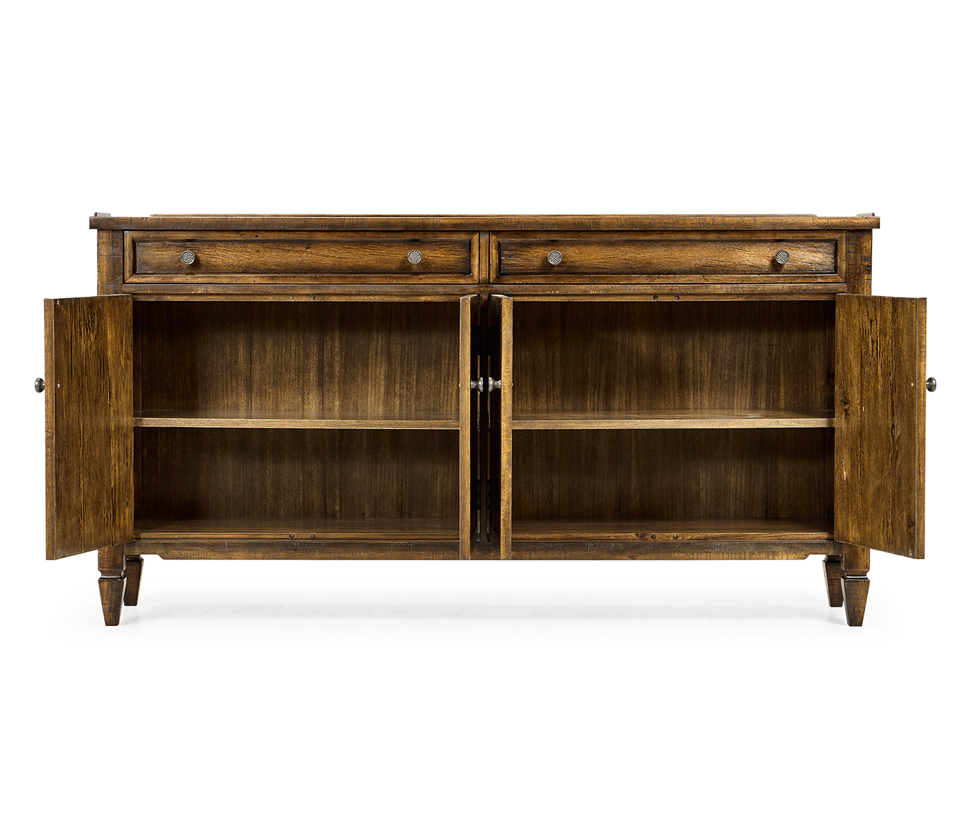 Casual Golden Ale Four Door Sideboard