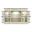 Casual Four Door China Display Cabinet