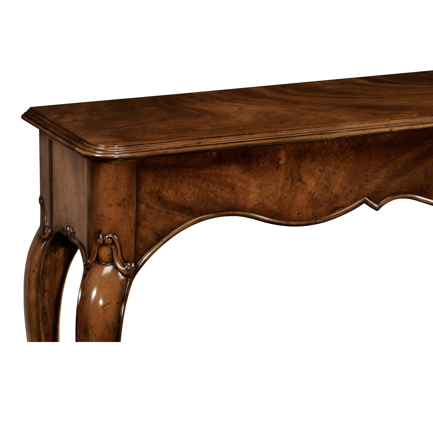 Console Table in Antique Mahogany