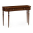 Console table of drawer in antique mahogany