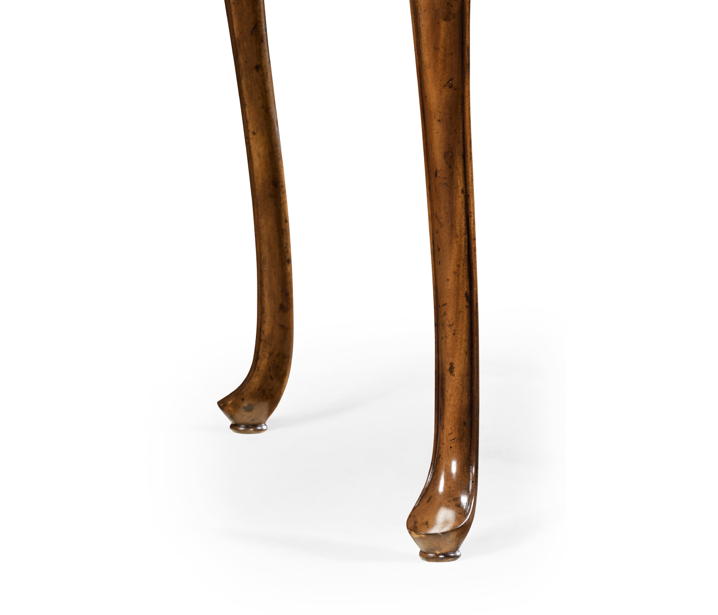 Square side table in antique mahogany
