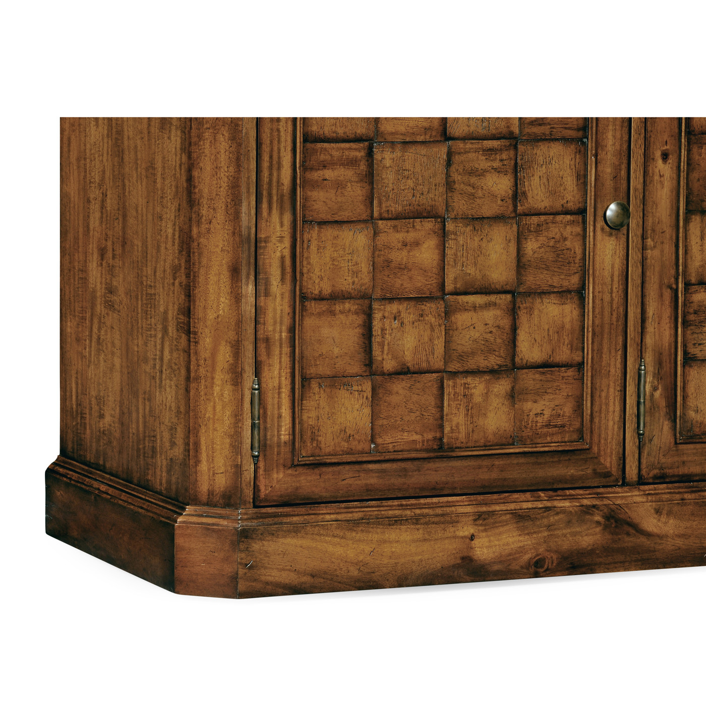 Country Walnut Three Door Sideboard 65