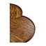Trefoil Side Table in Country Walnut