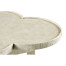Trefoil Side Table in Whitewash Driftwood
