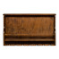 Wall Hanging Wine Rack in Country Walnut