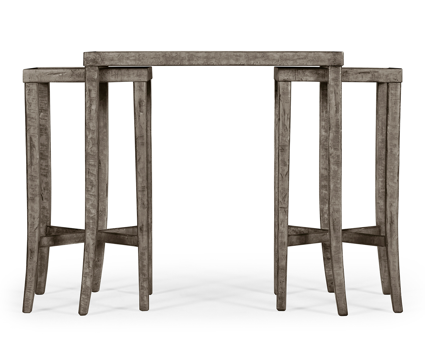 Nesting Cocktail Tables in Antique Dark Grey