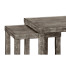 Nesting Cocktail Tables in Antique Dark Grey