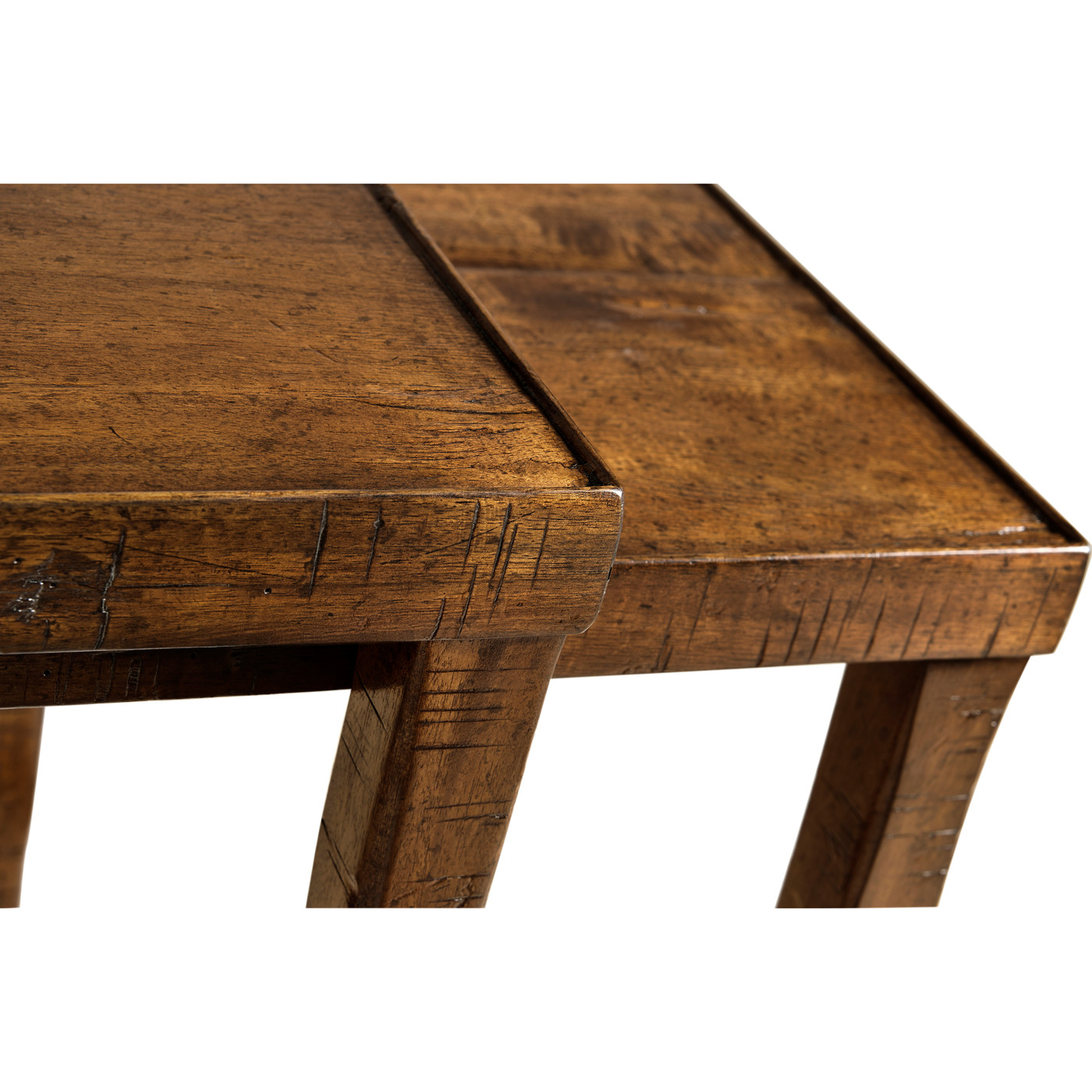 Nesting Cocktail Tables in Country Walnut