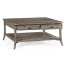 Square Coffee Table in Antique Dark Grey
