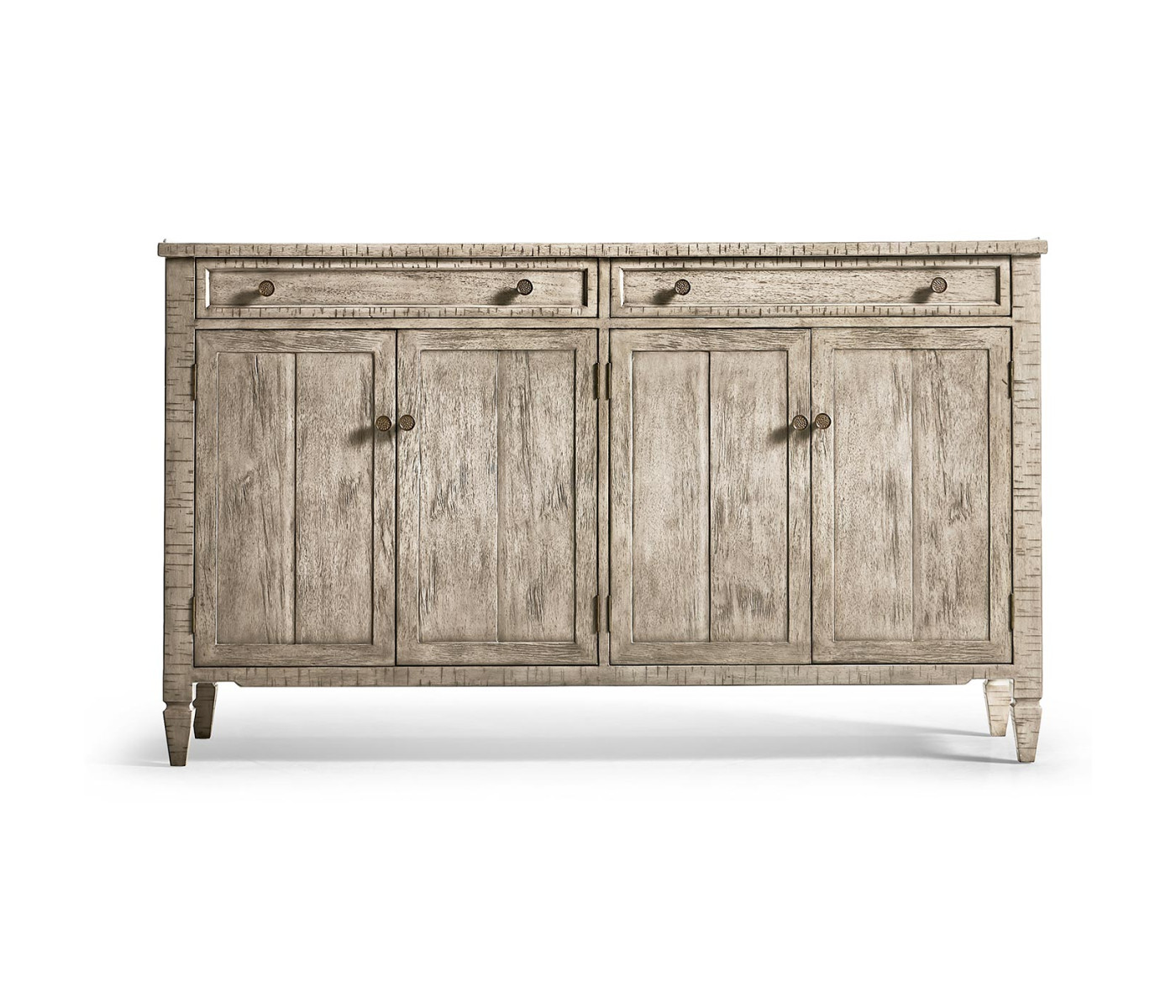 Four-Door Sideboard in Rustic Grey
