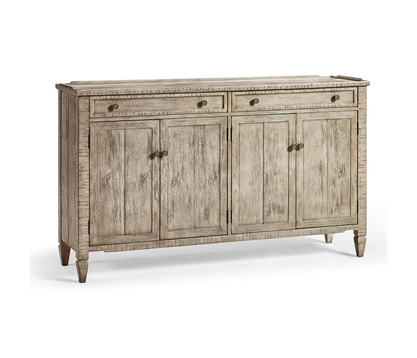 Four-Door Sideboard in Rustic Grey
