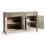 Four-Door Sideboard in Rustic Grey