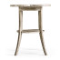 Quatrefoil Lamp Table in Rustic Grey