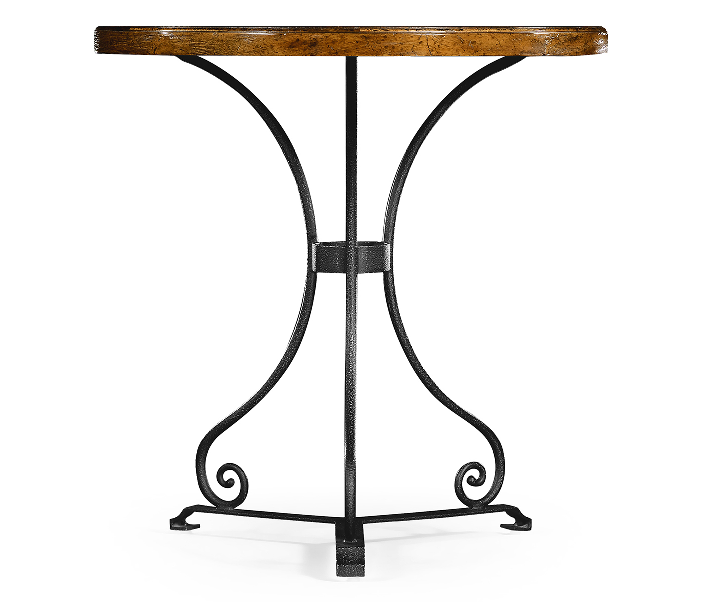 Country Walnut Style Parquet Table