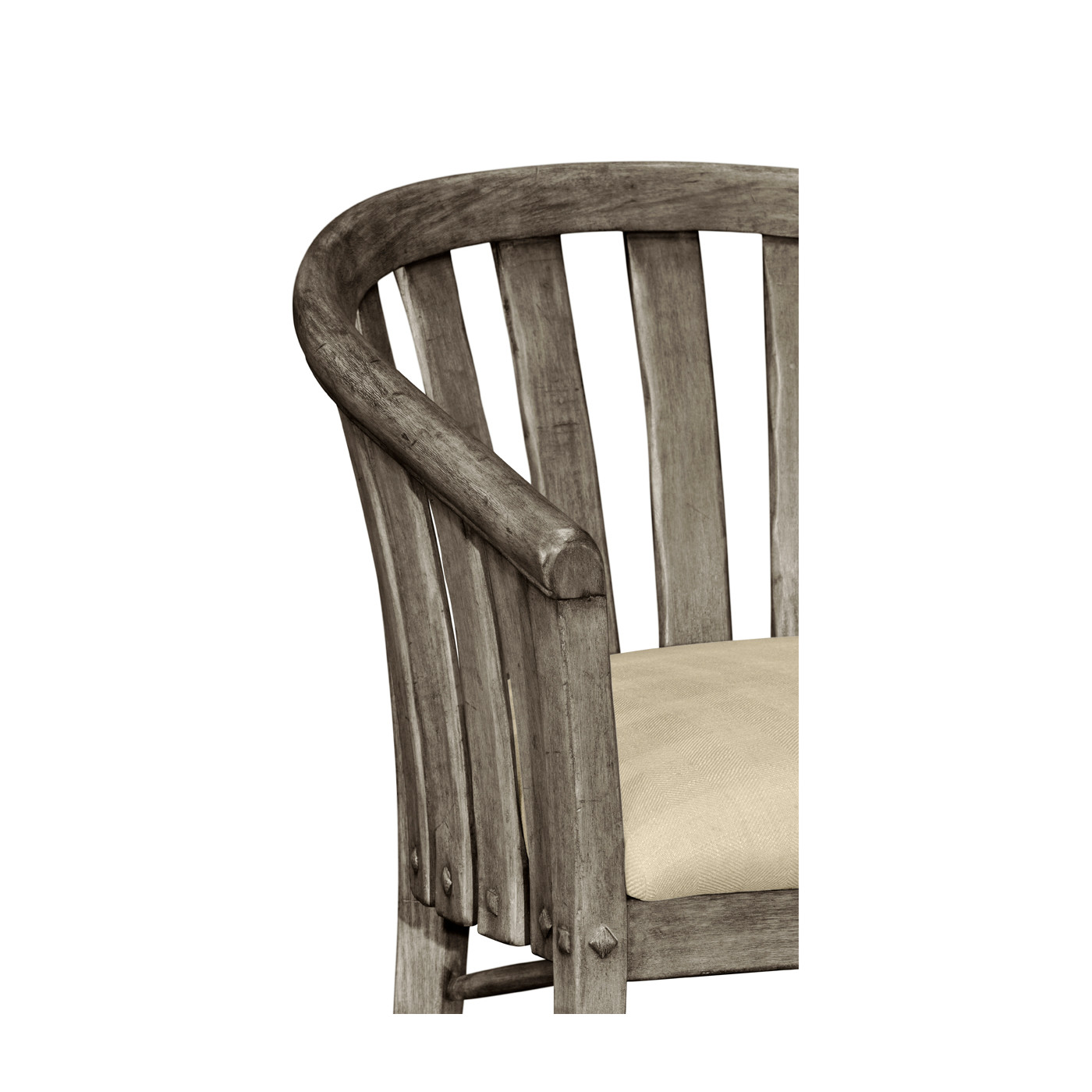 Casual Tub Upholstered Arm Chair