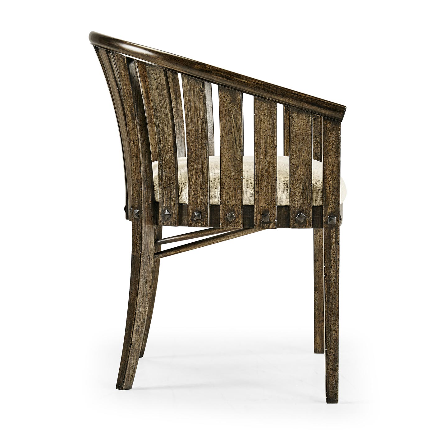 Casual Tub Upholstered Arm Chair