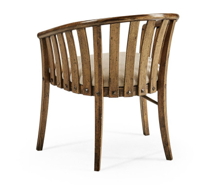 Casual Tub Upholstered Arm Chair