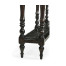 Dark Ale Parquet Double Console Table