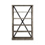 Antique Dark Grey Étagère or Bookcase