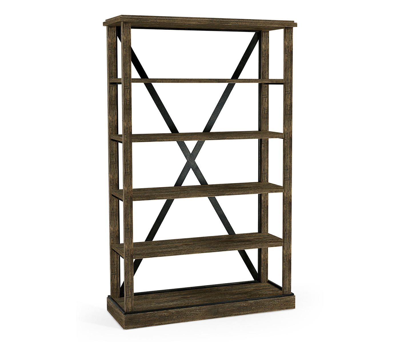 Dark Driftwood Étagère or Bookcase