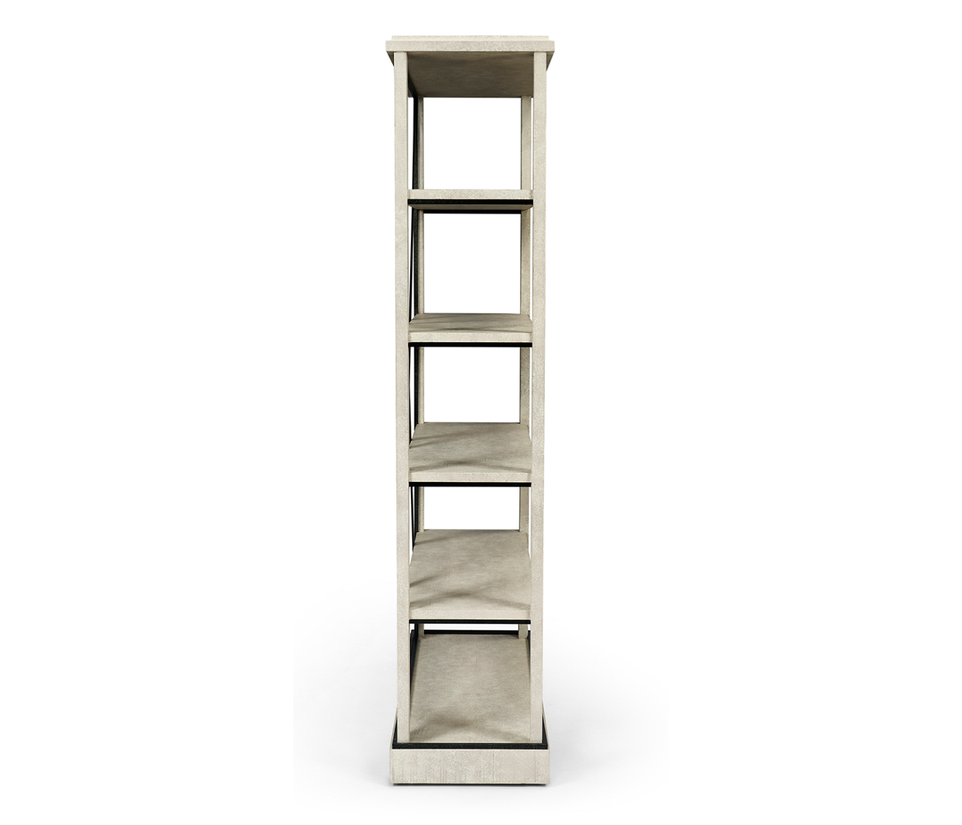 Whitewash Driftwood Étagère or Bookcase