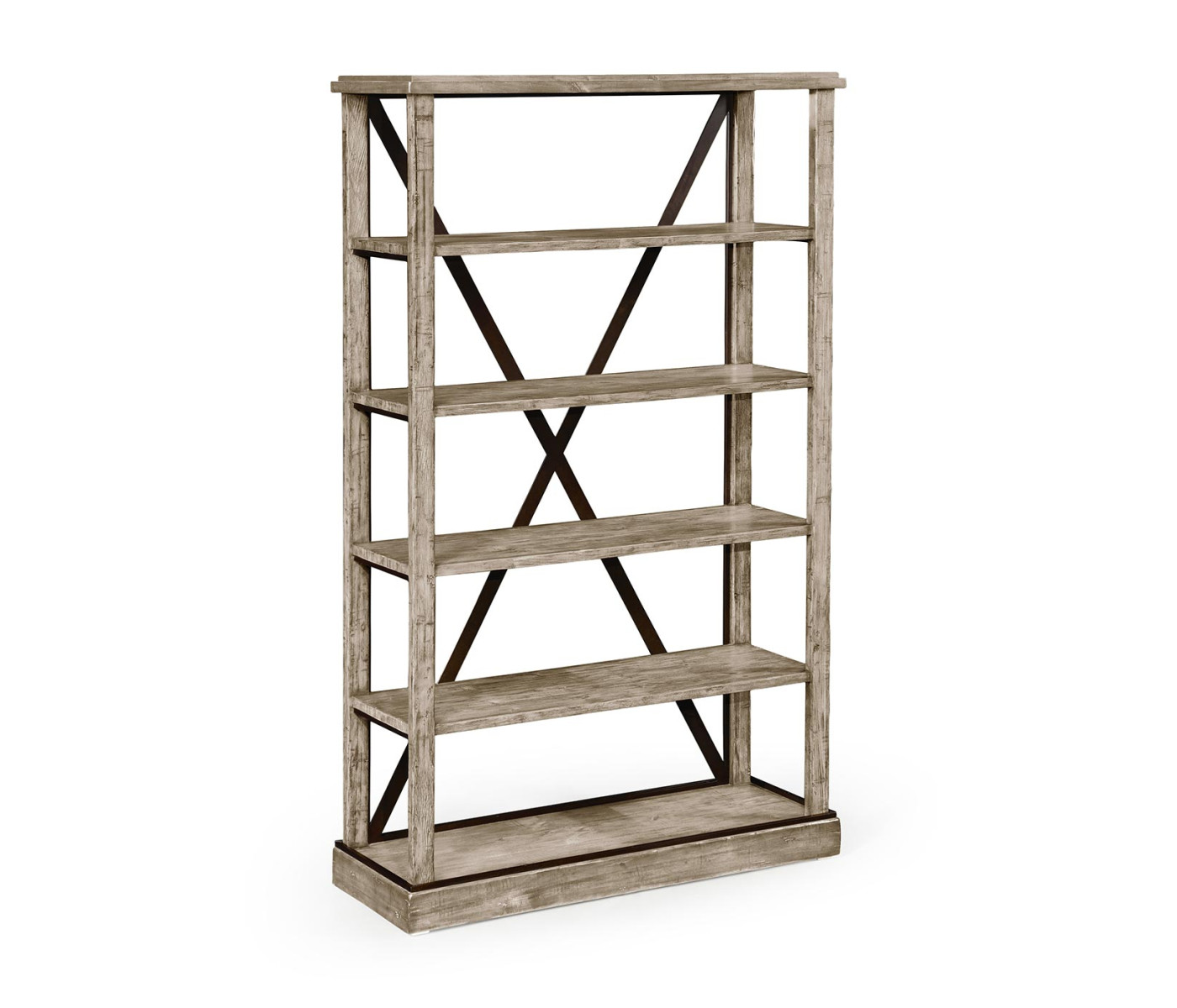 Rustic Grey Étagère or Bookcase