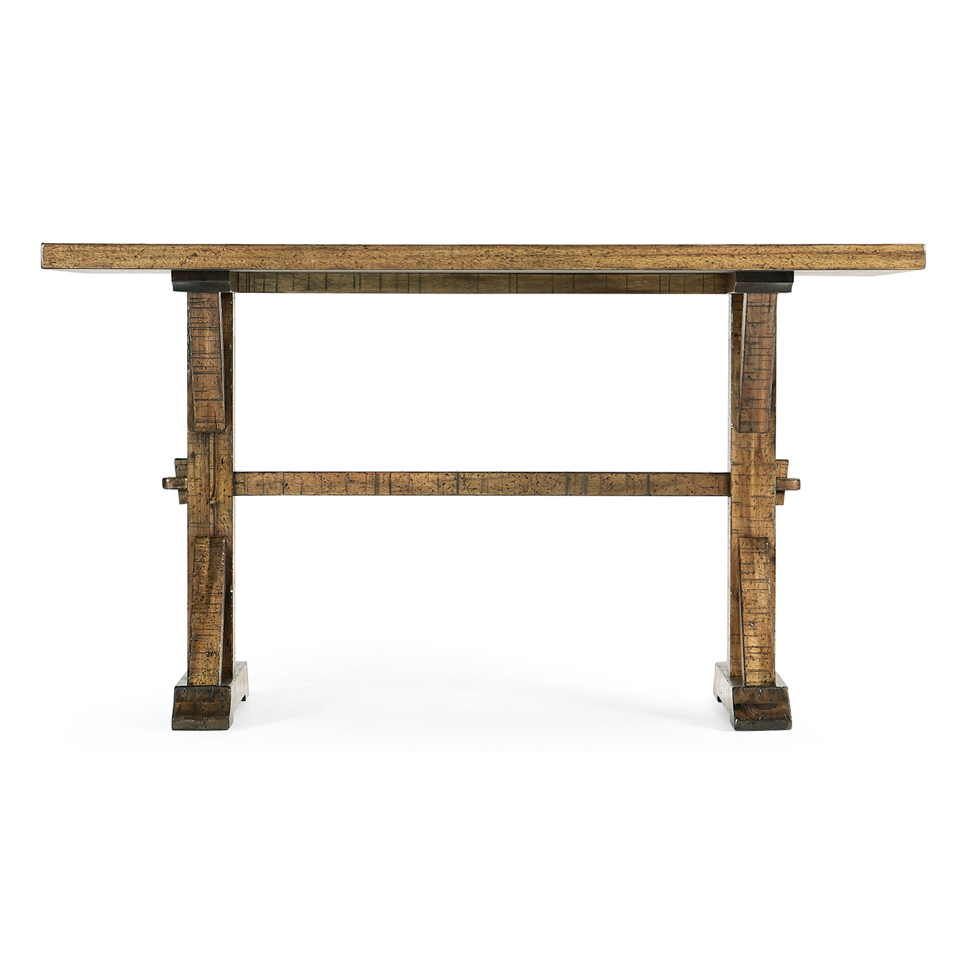 Solid Medium Driftwood Dining Table 54
