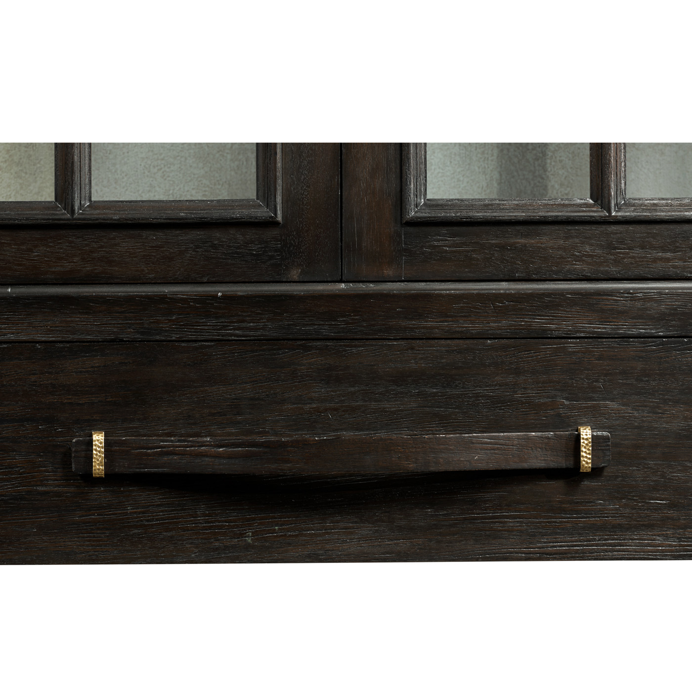 Casual Plank Dark Ale Tall Glazed Cabinet