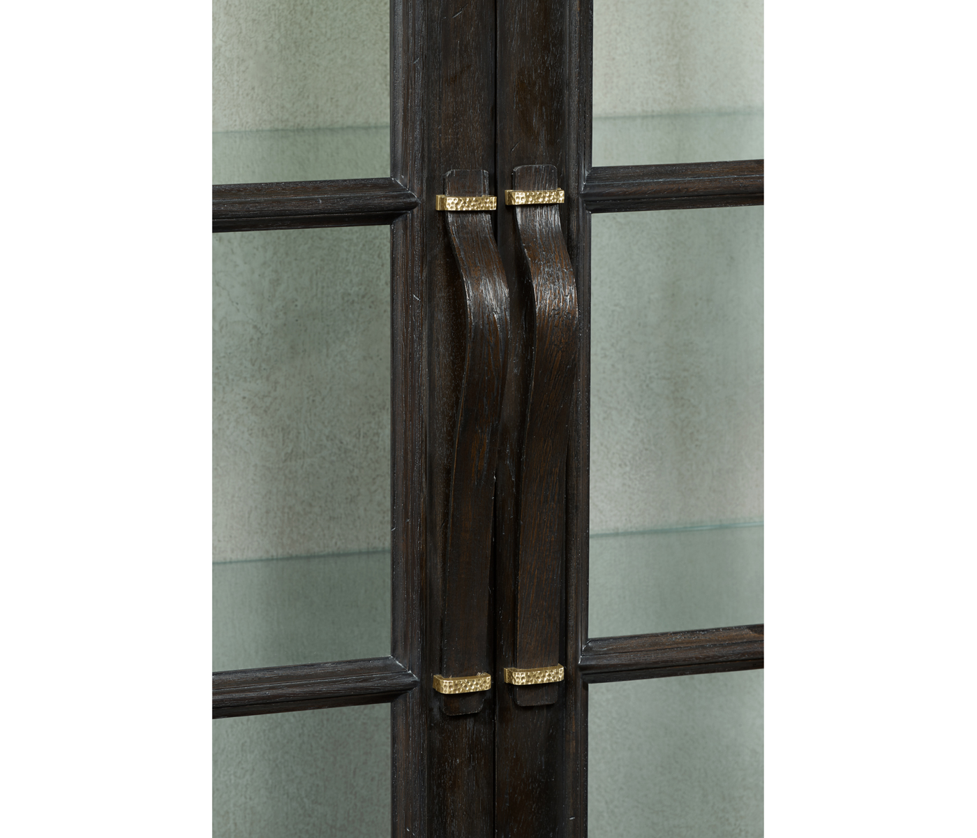 Casual Plank Dark Ale Tall Glazed Cabinet