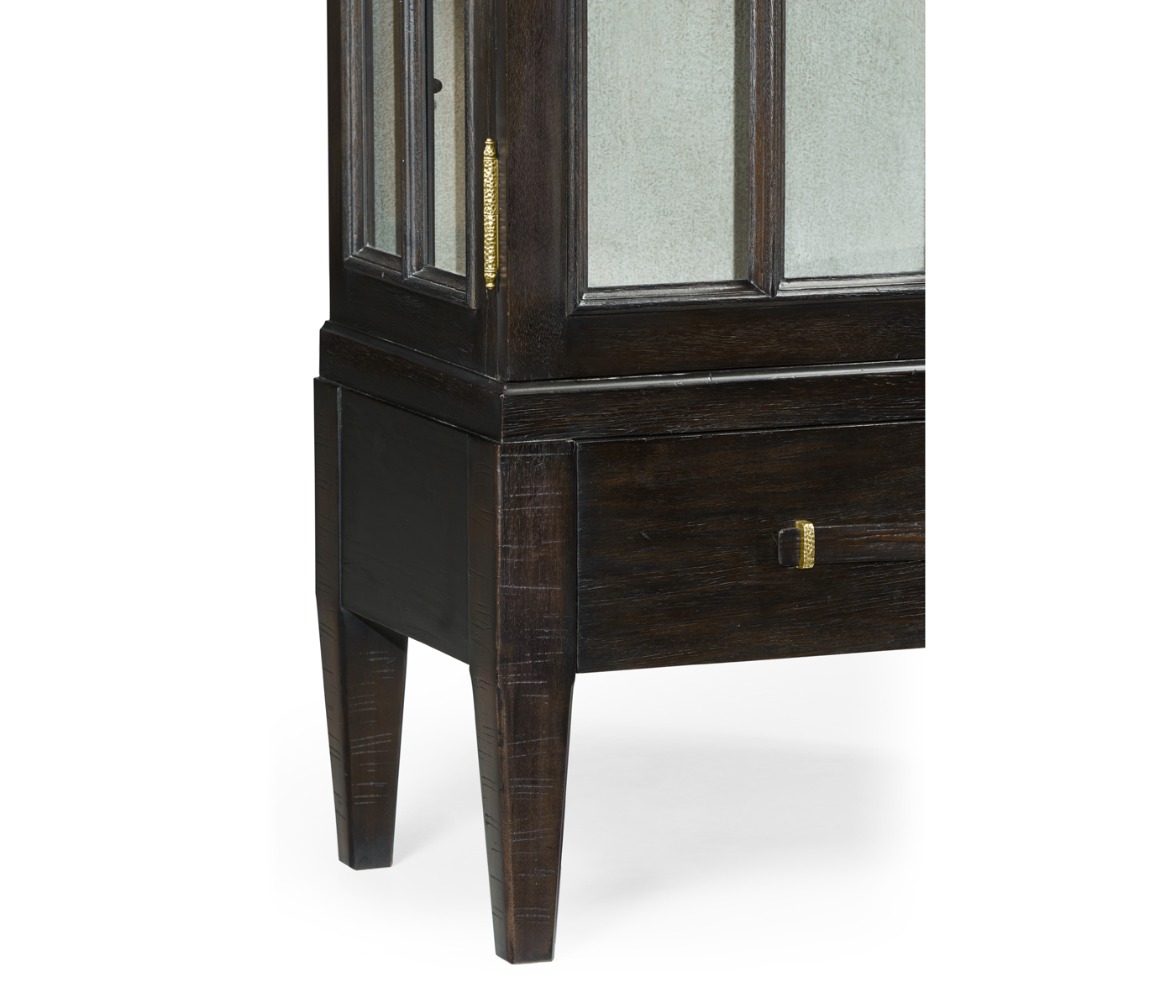 Casual Plank Dark Ale Tall Glazed Cabinet