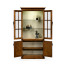 Plank Country Walnut Tall Bookcase with Strap Handles